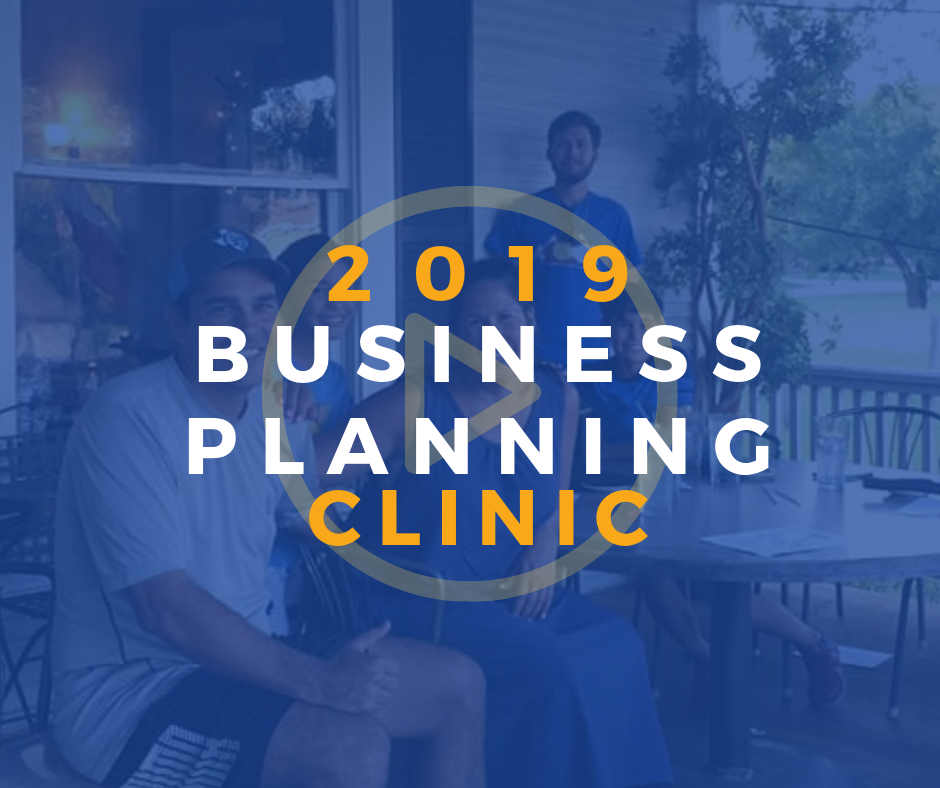 Business Planning Clinic Jan 2019!