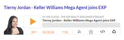 Tierny Jordan – Keller Williams Mega Agent joins EXP