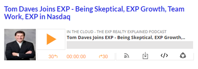 Tom Daves Joins EXP – Being Skeptical, EXP Growth, Team Work, EXP in Nasdaq