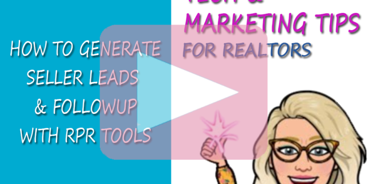 How to Generate Seller Leads & Followup with RPR Tools